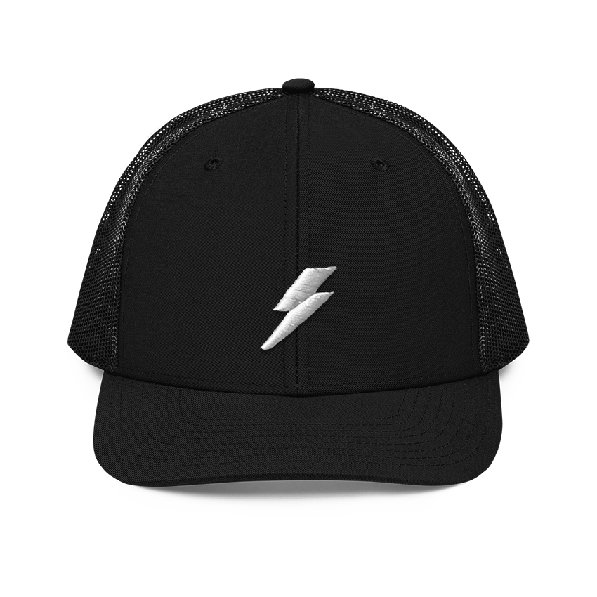 Spark Cap - Black Trucker