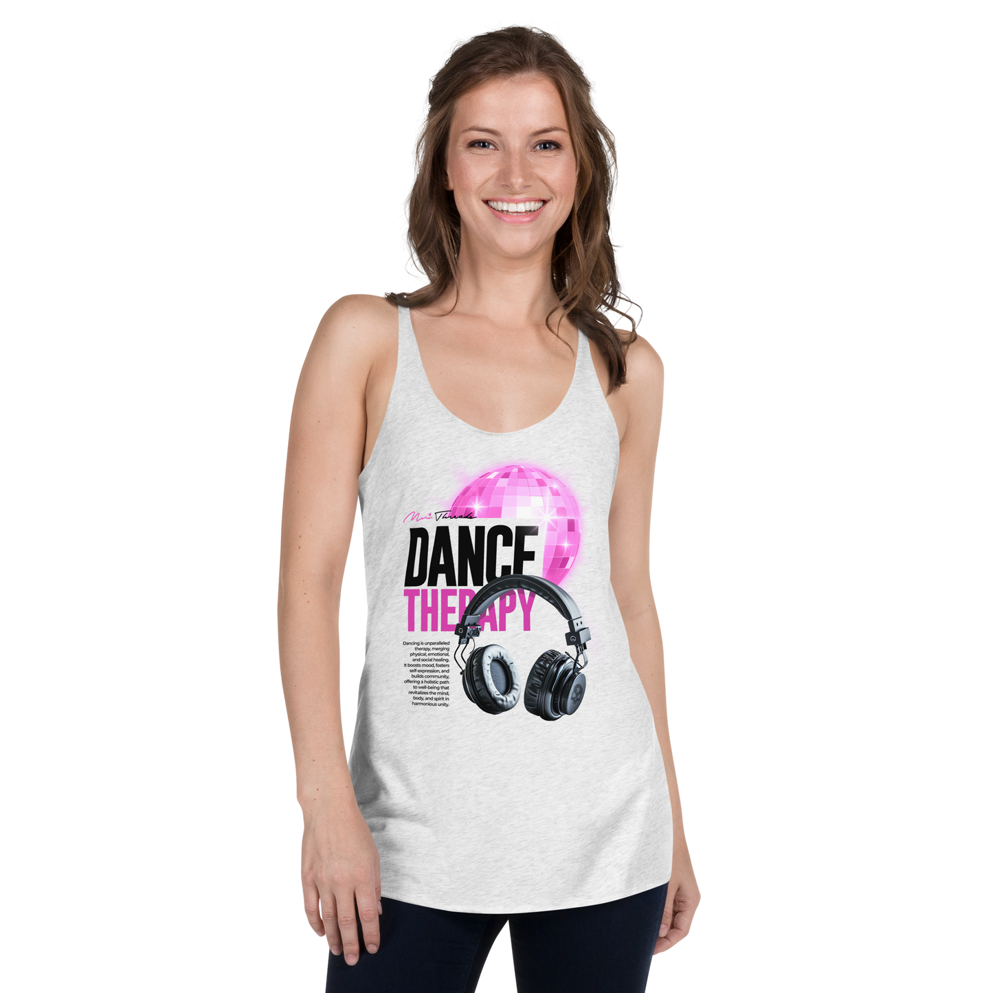 DANCE THERAPY - Women's Tank (white)