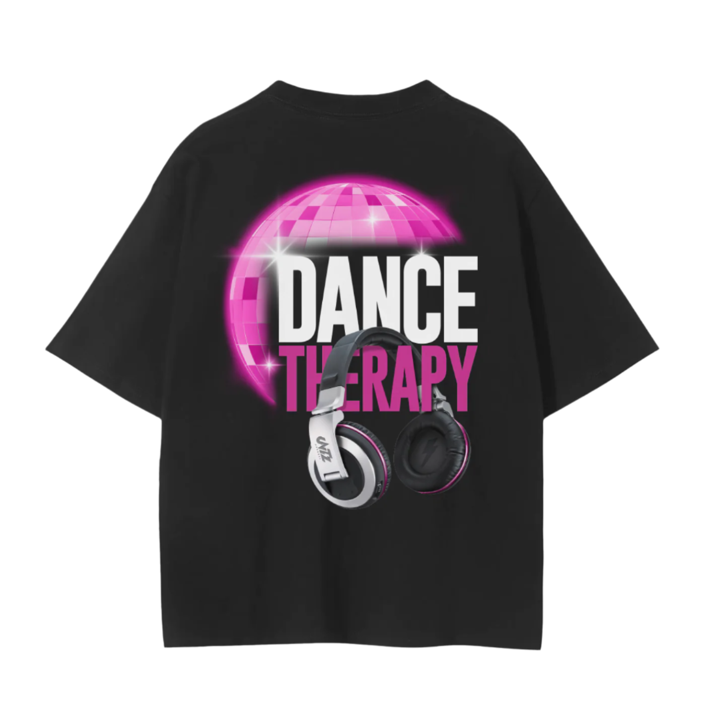 Dance Therapy Drop Shoulder Tee - Dark