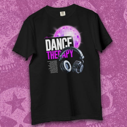 DANCE THERAPY - Front Graphic (black)