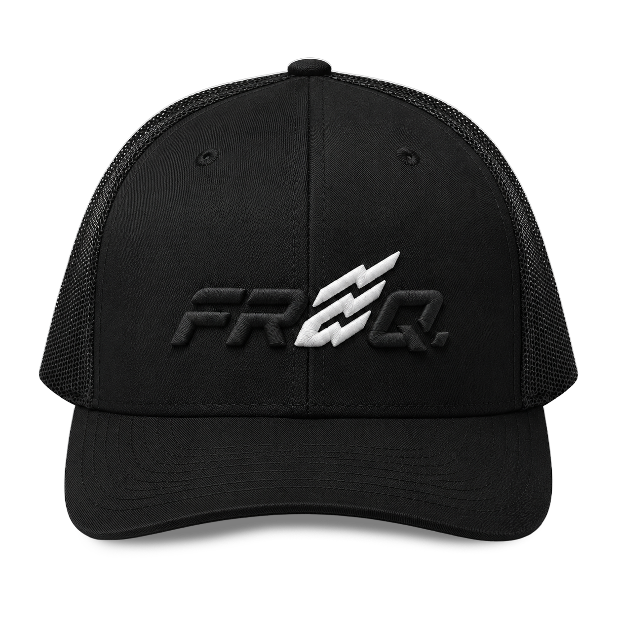 FREQ. Trucker Black/White