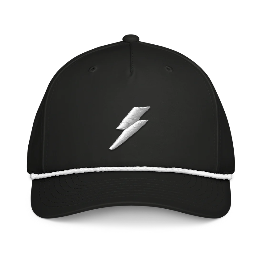 Roped Snap Back - Black