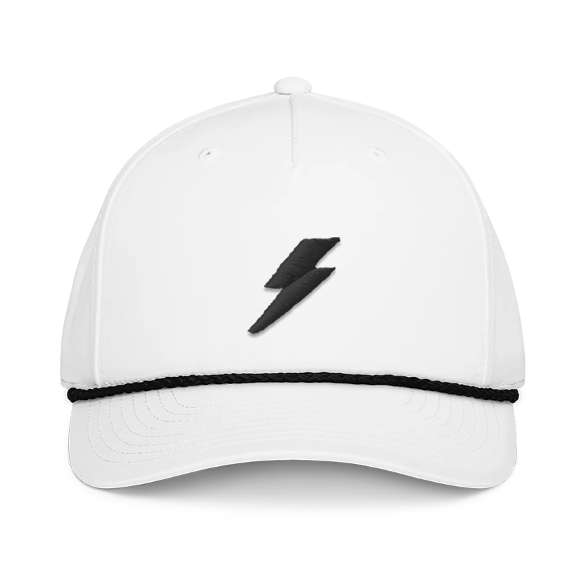 Roped Snap Back - White