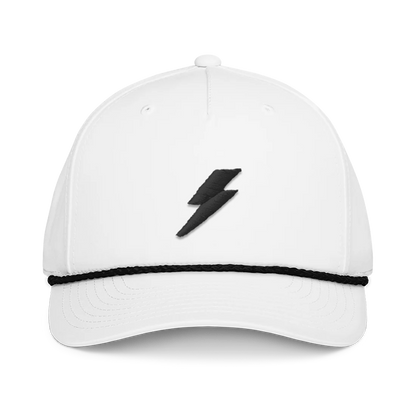 Roped Snap Back - White