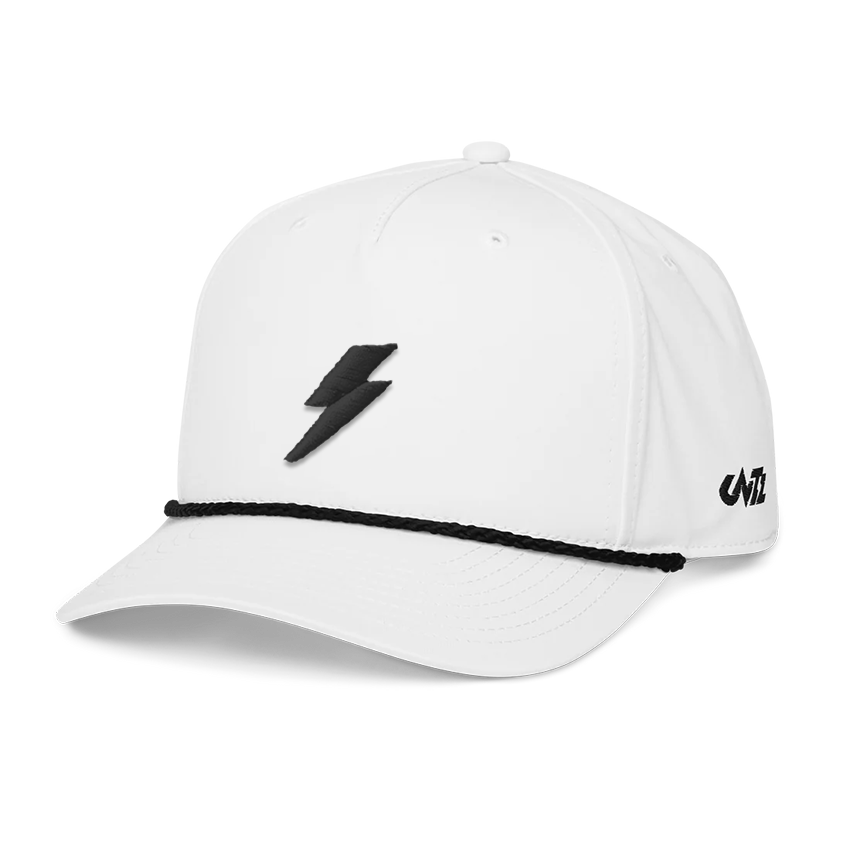 Roped Snap Back - White