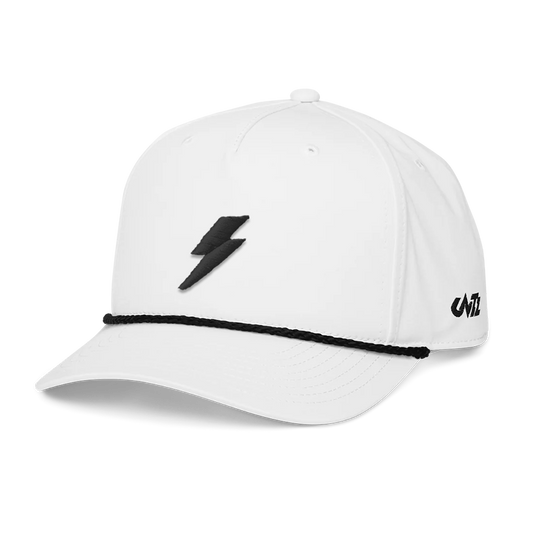 Roped Snap Back - White