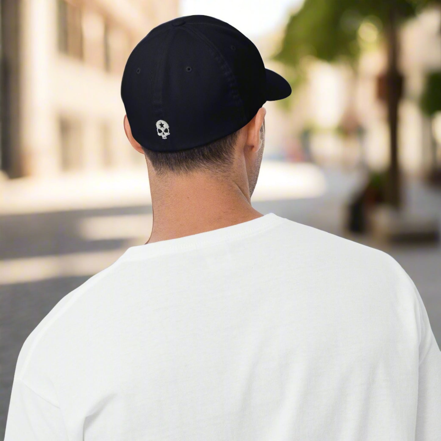 MORI TWILL - Navy/White/Gold